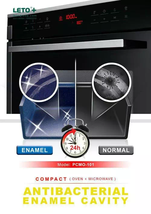 کامپکت فر و مایکروویو لتو مدل pcmo-101