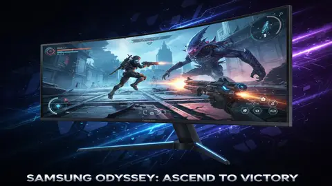 مانیتور گیمینگ سامسونگ مدل 