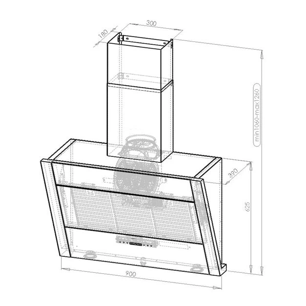 هود وایز مدل WH 204