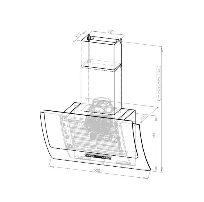 هود وایز مدل WH 207