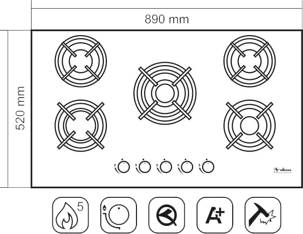 DG503 گاز صفحه ای داتیس مدل
