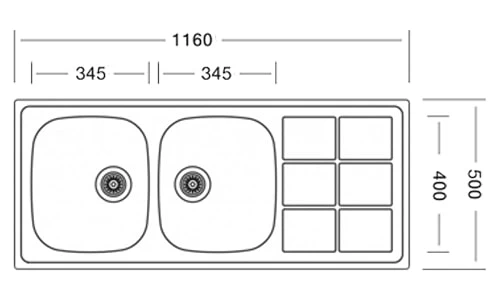 سینک لتو مدل TX-48