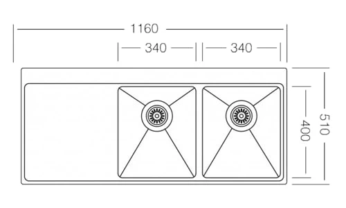 سینک لتو مدل TX-65