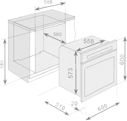 ابعاد فر برقی وایز مدل 401