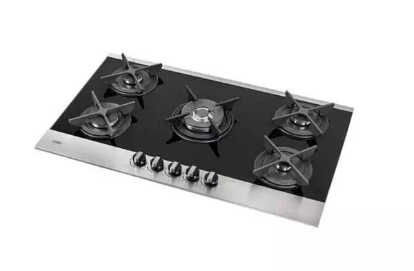 M519 اجاق گاز صفحه شیشه و استیل کن مدل