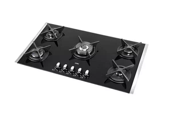 M525 اجاق گاز صفحه شیشه و استیل کن مدل