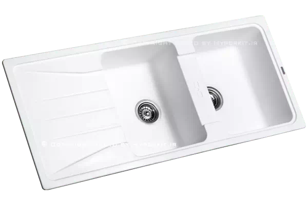 سینک گرانیتی گرانیکو مدل G960 سفید