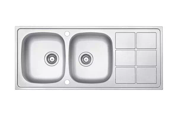 سینک دو لگنه توکار لتو مدل TX38