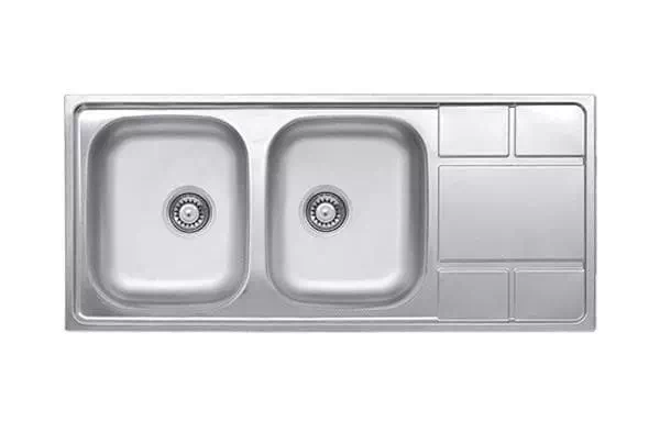 سینک دو لگنه توکار لتو مدل TX62