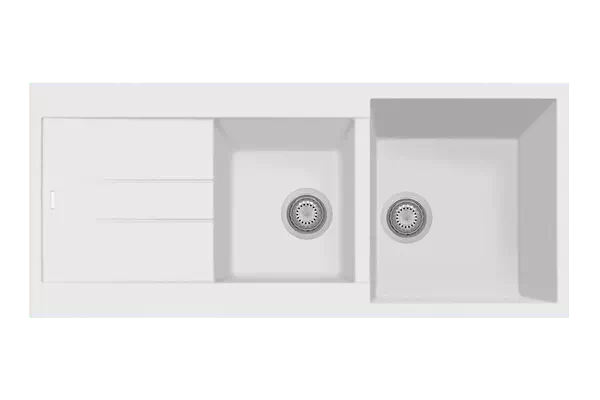 سینک گرانیتی لتو مدل آماندا سفید