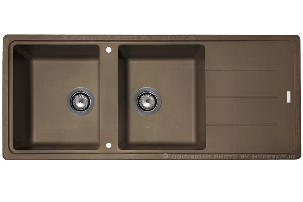 سینک گرانیتی مکاپا مدل misturado برنز