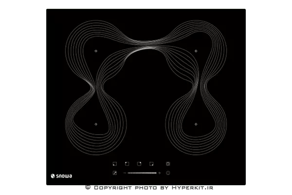 SI 16422 اجاق سرامیکی القایی اسنوا